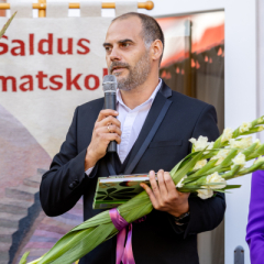 Zinību dienā apsveic Saldus novada pašvaldības priekšsēdētāja vietnieks attīstības un infrastruktūras jomā