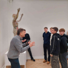  skolēni P. Stradiņa Medicīnas vēstures muzejā 