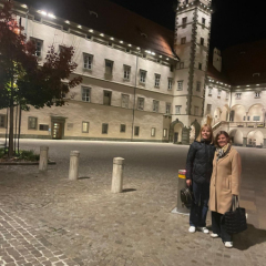 Klāgenfurtes rātslaukumā.