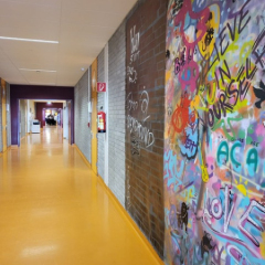 Gaitenis Mittelschule St. Veit – tie ir krāsaini visās skolās.