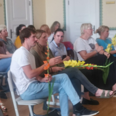 Pedagogi Erasmus projekta izvērtēšanas pasākumā