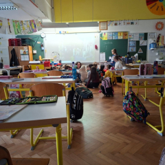 Vērošanas mobilitātē Slovēnijā: skolas vide.