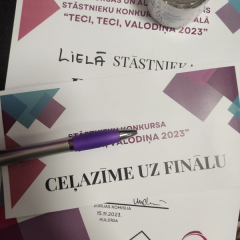 Informatīvs foto - ceļazīmju diplomi